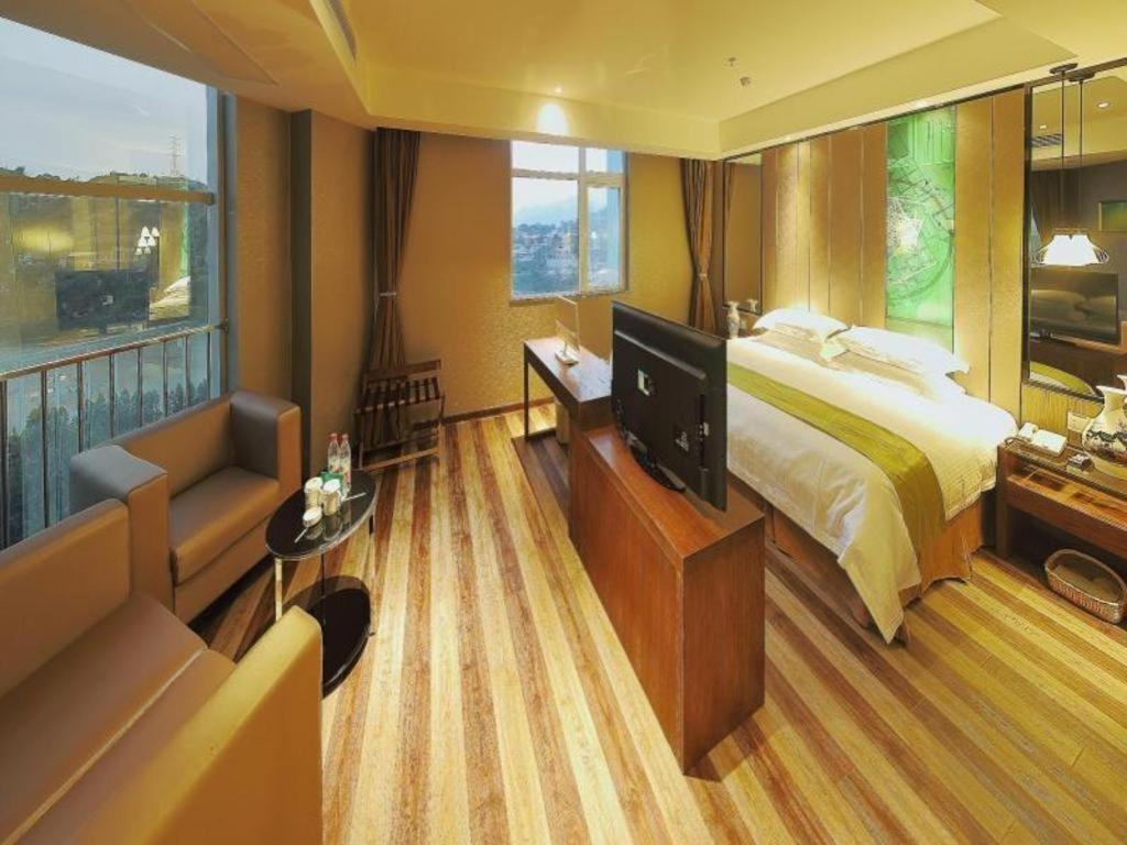 Greentree Inn Fujian Fuzhou Software Park River View Business Hotel Exterior photo